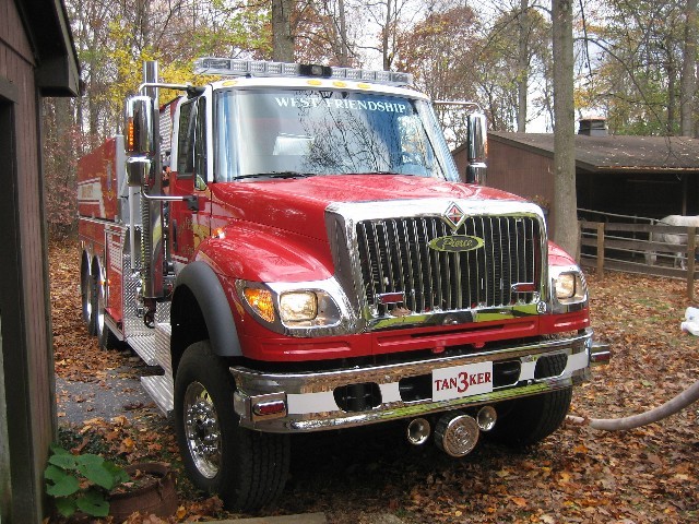 West Friendship's new Tanker 3 getting its first fire call. Congrats on the new piece!